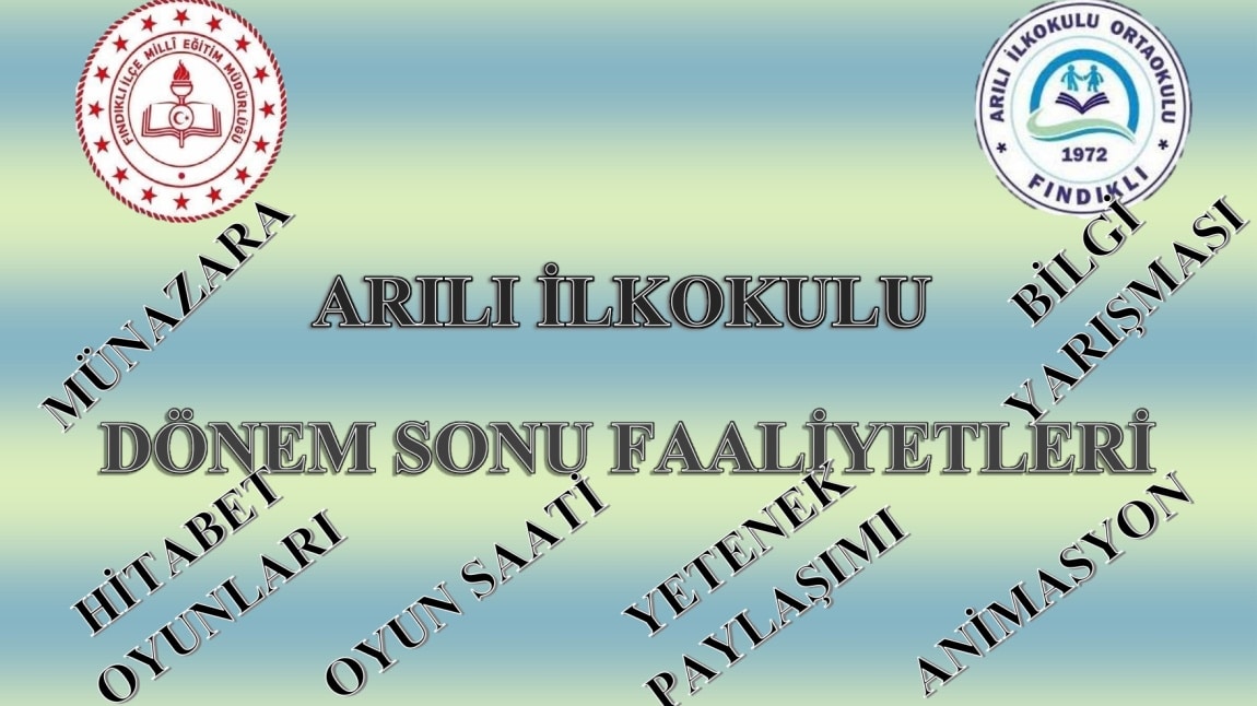 Dönem Sonu Faaliyet Haftası Etkinlikleri